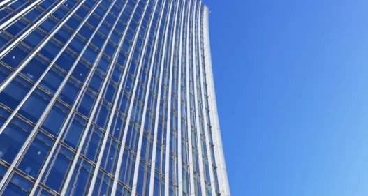 Wall features of a London skyscraper - stock photo