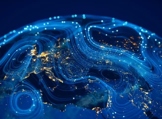 Global Data Flow And Connectivity - Europe